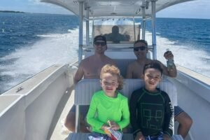 Reel Adventure Tours guests in Nassau, Bahamas